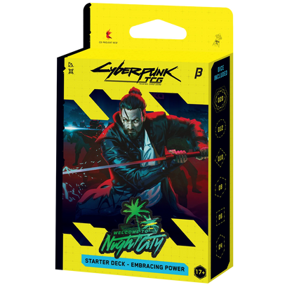 Cyberpunk TCG Beta Starter Decks
