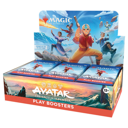 MTG: Avatar The Last Air Bender - Play Booster (Full Box) - TCB Games & Collectibles