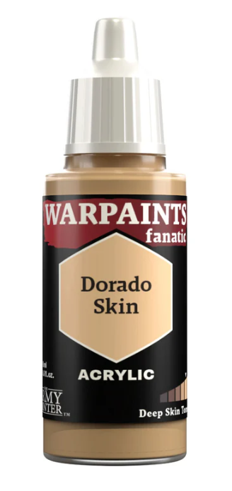 THE ARMY PAINTER: WARPAINTS FANATIC: ACRYLIC: DORADO SKIN (18ml)