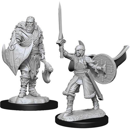 MTG: Unpainted Miniatures - W02 Human Berserkers