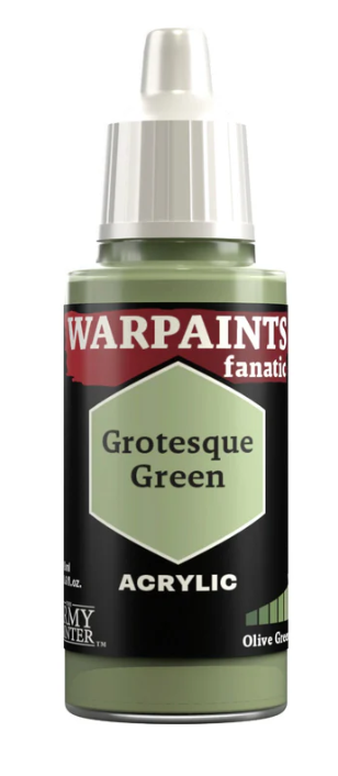 THE ARMY PAINTER: WARPAINTS FANATIC: ACRYLIC: GROTESQUE GREEN (18ml)