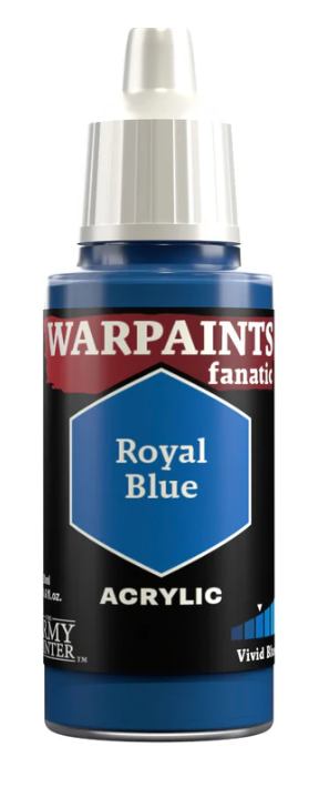 THE ARMY PAINTER: WARPAINTS FANATIC: ACRYLIC: ROYAL BLUE (18ml)