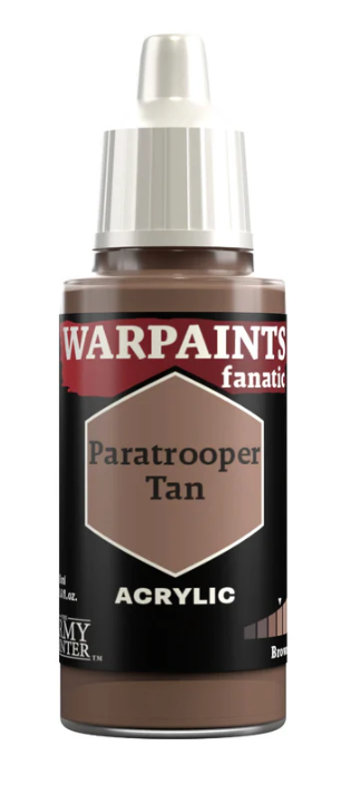 THE ARMY PAINTER: WARPAINTS FANATIC: ACRYLIC: PARATROOPER TAN (18ml)