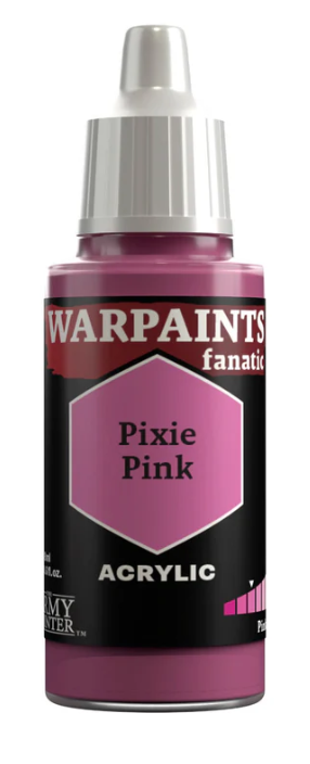 THE ARMY PAINTER: WARPAINTS FANATIC: ACRYLIC: PIXIE PINK (18ml)