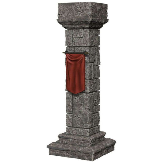 D&D: Wizkids Deep Cuts Unpainted Miniatures - W011 Pillars & Banners - TCB Games & Collectibles