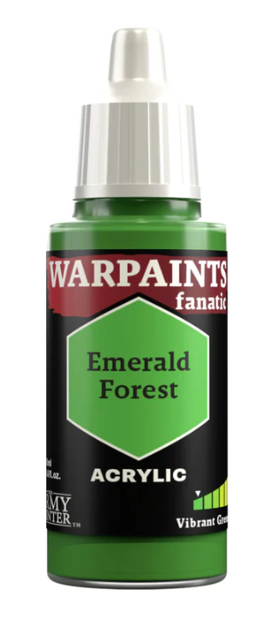 THE ARMY PAINTER: WARPAINTS FANATIC: ACRYLIC: EMERALD FOREST (18ml)