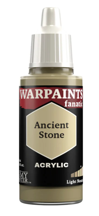 THE ARMY PAINTER: WARPAINTS FANATIC: ACRYLIC: ANCIENT STONE (18ml)