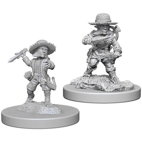 Pathfinder: Deepcuts Unpainted Miniatures - W06 Halfling Male Rogue