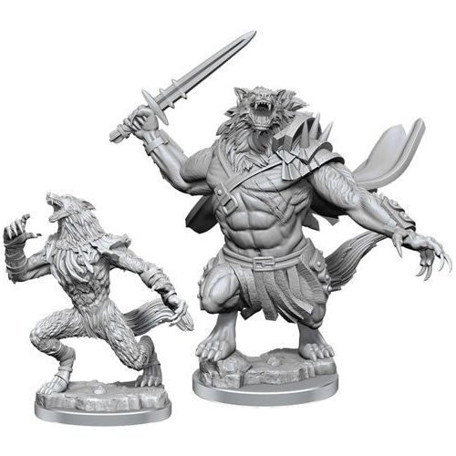 MTG: Unpainted Miniatures - W04 Arlinn Kord & Tovolar