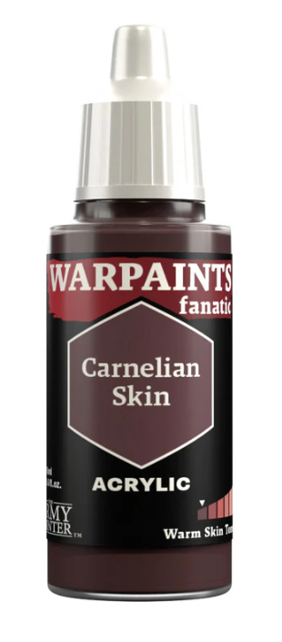 THE ARMY PAINTER: WARPAINTS FANATIC: ACRYLIC: CARNELIAN SKIN (18ml)