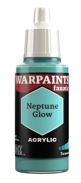 THE ARMY PAINTER: WARPAINTS FANATIC: ACRYLIC: NEPTUNE GLOW (18ml)