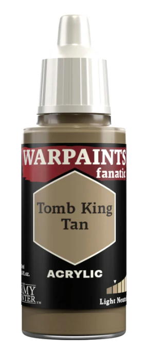 THE ARMY PAINTER: WARPAINTS FANATIC: ACRYLIC: TOMB KING TAN (18ml)