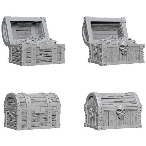 Pathfinder: Deepcuts Unpainted Miniatures - W02 Chests