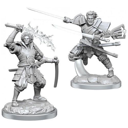 MTG: Unpainted Miniatures - W05 Raiyuu & Isshin