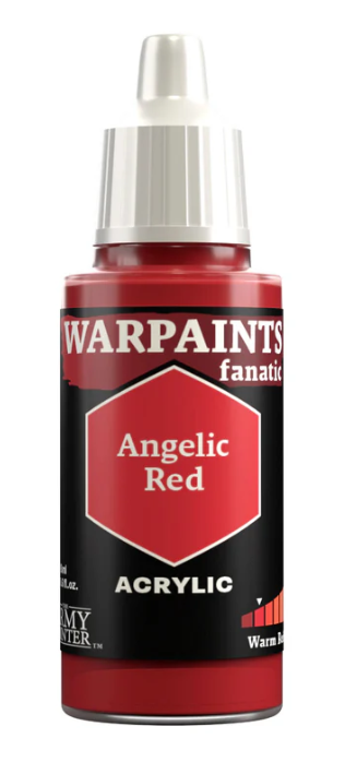 THE ARMY PAINTER: WARPAINTS FANATIC: ACRYLIC: ANGELIC RED (18ml)