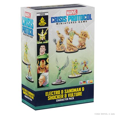 Marvel: Crisis Protocol - Electro, Sandman, Shocker, and Vulture