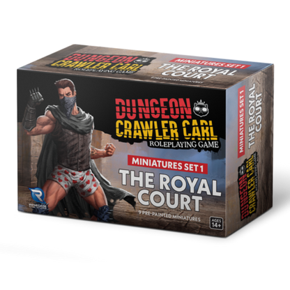 Dungeon Crawler Carl RPG: The Royal Court Minis Set 1 PRE-ORDER