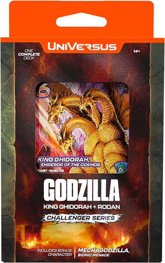 Universus Challenger Series: Godzilla - King Ghidorah + Rodan