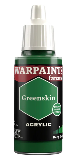 THE ARMY PAINTER: WARPAINTS FANATIC: ACRYLIC: GREENSKIN (18ml)