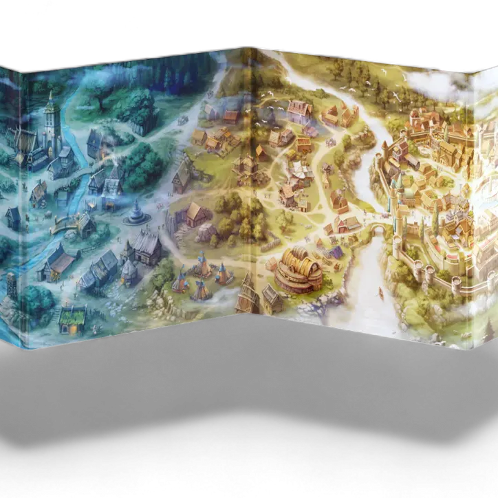 Worlds at a Glance: Dungeon Master Screen - TCB Games & Collectibles