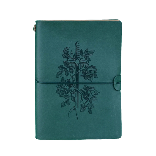 Character Journal (Green) - Sword and Rose - TCB Games & Collectibles