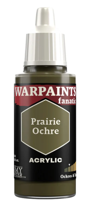 THE ARMY PAINTER: WARPAINTS FANATIC: ACRYLIC: PRAIRIE OCHRE (18ml)