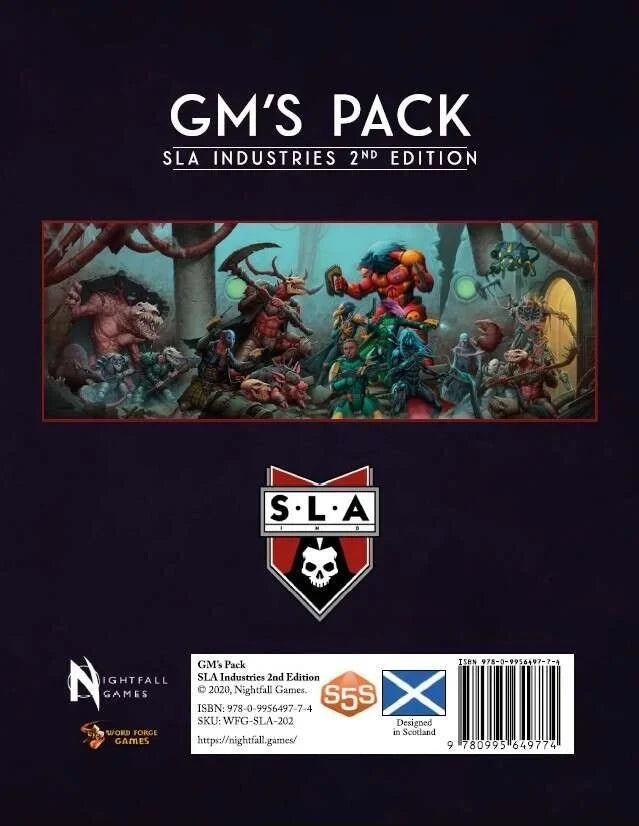 SLA Industries - 2nd Edition: GM's Pack RPG