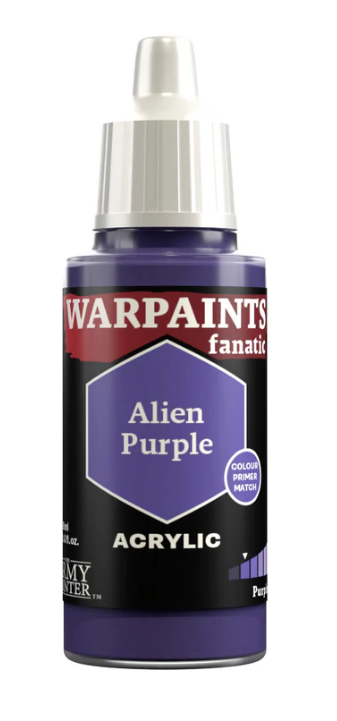 THE ARMY PAINTER: WARPAINTS FANATIC: ACRYLIC: ALIEN PURPLE (18ml)