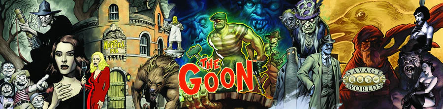 The Goon GM Screen with Adventure RPG