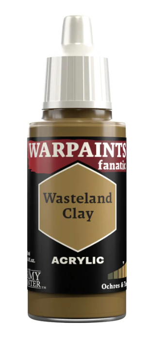 THE ARMY PAINTER: WARPAINTS FANATIC: ACRYLIC: WASTELAND CLAY (18ml)