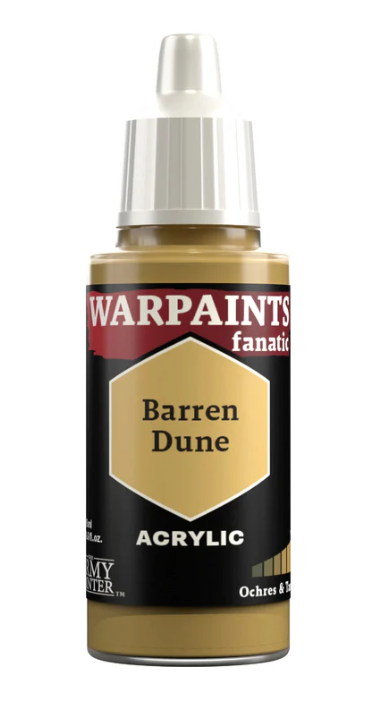 THE ARMY PAINTER: WARPAINTS FANATIC: ACRYLIC: BARREN DUNE (18ml)