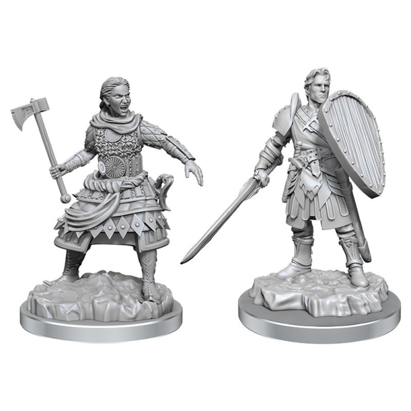 D&D: Nolzur's Marvelous Unpainted Miniatures - W21 Human Fighters - TCB Games & Collectibles