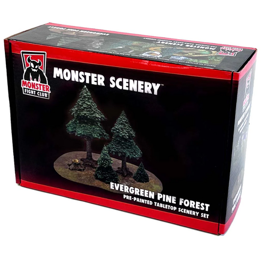 Monster Scenery: Evergreen Pine Forest