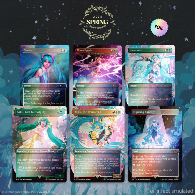 MTG: Secret Lair- Hatsune Miku Sakura Superstar EN Foil