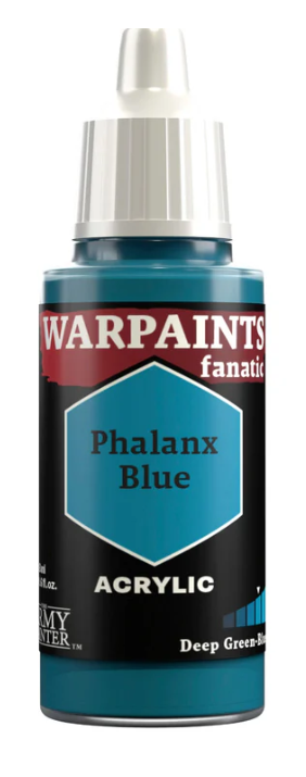 THE ARMY PAINTER: WARPAINTS FANATIC: ACRYLIC: PHALANX BLUE (18ml)