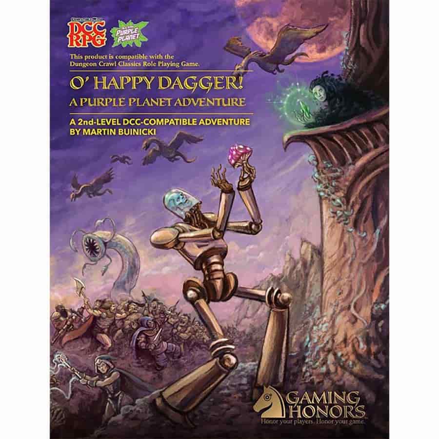 DCC: Purple Planet Adventure - O' Happy Dagger! - TCB Games & Collectibles