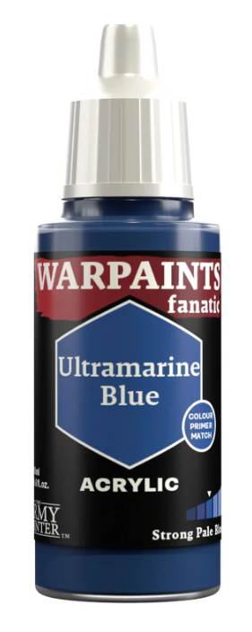 THE ARMY PAINTER: WARPAINTS FANATIC: ACRYLIC: ULTRAMARINE BLUE (18ml)