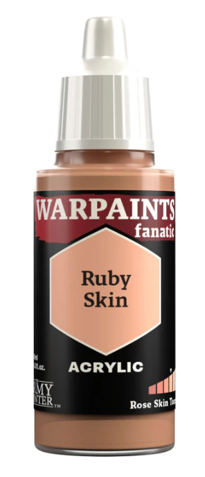 THE ARMY PAINTER: WARPAINTS FANATIC: ACRYLIC: RUBY SKIN (18ml)