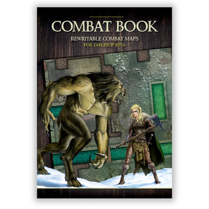 Combat Book 1: Fantasy Rewritable Combat Maps for Tabletop RPGs