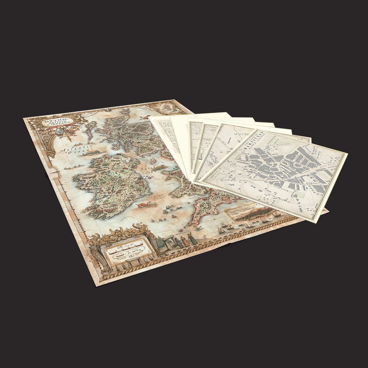 Vaesen: Mythic Britain & Ireland Maps & Handouts RPG