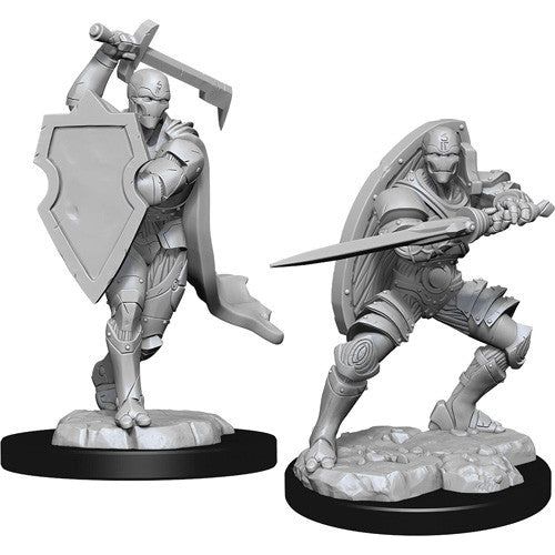 D&D: Nolzur's Marvelous Unpainted Miniatures - W13 Male Warforged Fighter