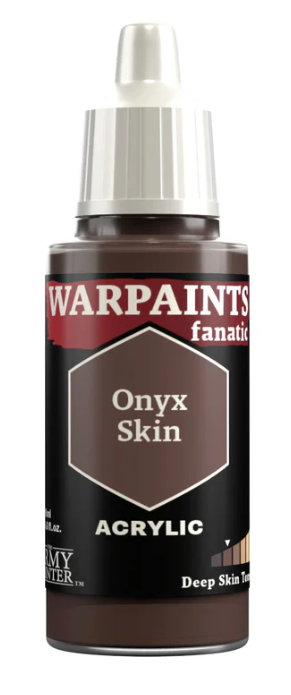 THE ARMY PAINTER: WARPAINTS FANATIC: ACRYLIC: ONYX SKIN (18ml)