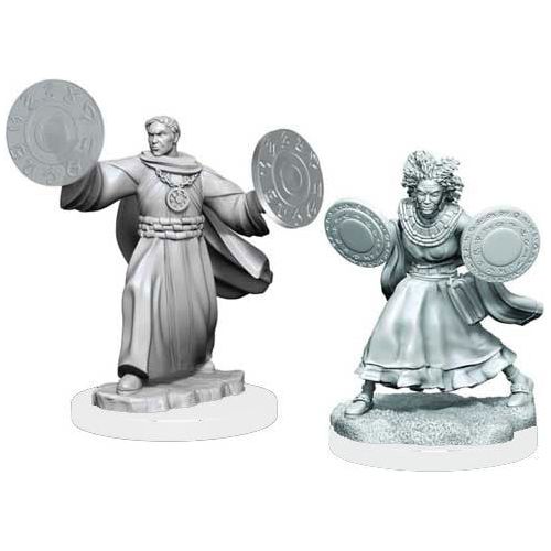 D&D: Critical Role Unpainted Miniatures - W01 Human Female Graviturgy & Chronurgy Wizards