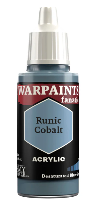 THE ARMY PAINTER: WARPAINTS FANATIC: ACRYLIC: RUNIC COBALT (18ml)