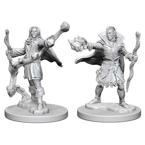 Pathfinder: Deepcuts Unpainted Miniatures - W01 Elf Male Sorceror