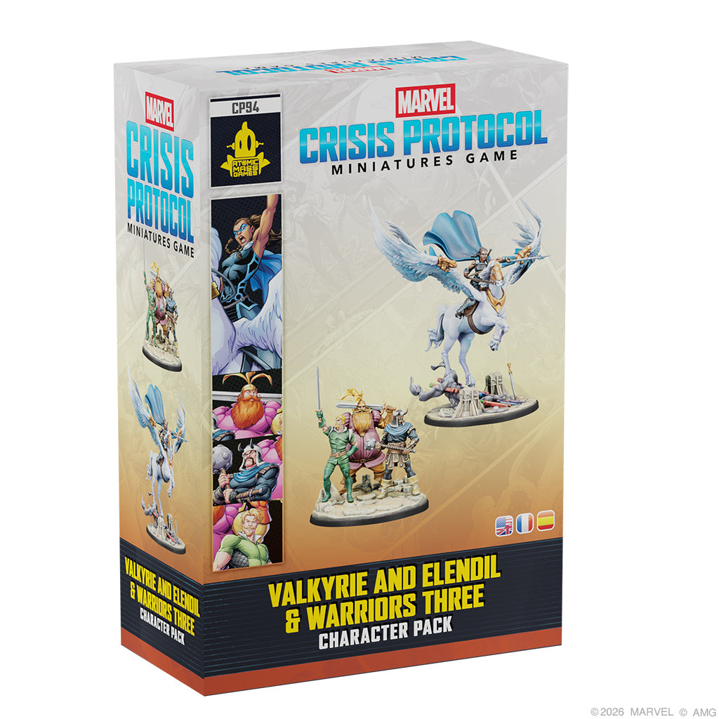 Marvel: Crisis Protocol - Valkyrie on Elendil & Warriors Three