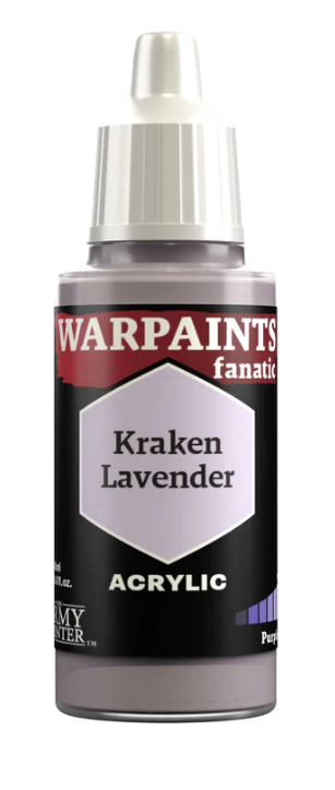 THE ARMY PAINTER: WARPAINTS FANATIC: ACRYLIC: KRAKEN LAVENDER (18ml)