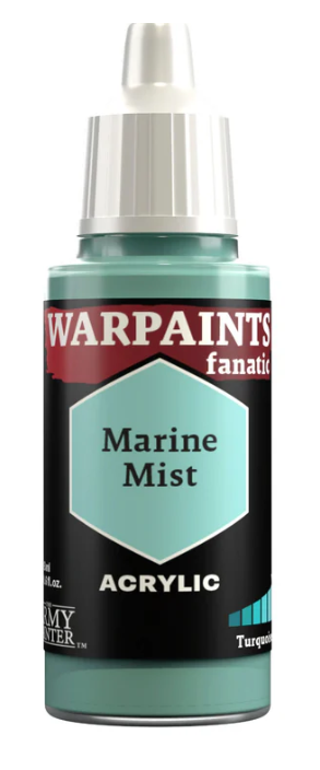 THE ARMY PAINTER: WARPAINTS FANATIC: ACRYLIC: MARINE MIST (18ml)