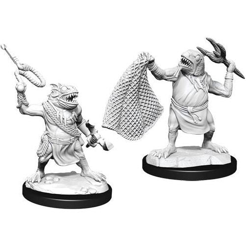 D&D: Nolzur's Marvelous Unpainted Miniatures - W14 Kuo-Toa & Kuo-Toa Whip