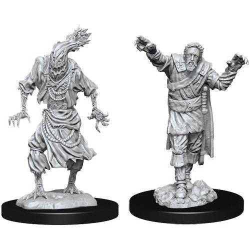 D&D: Nolzur's Marvelous Unpainted Miniatures - W14 Scarecrow & Stone-Cursed